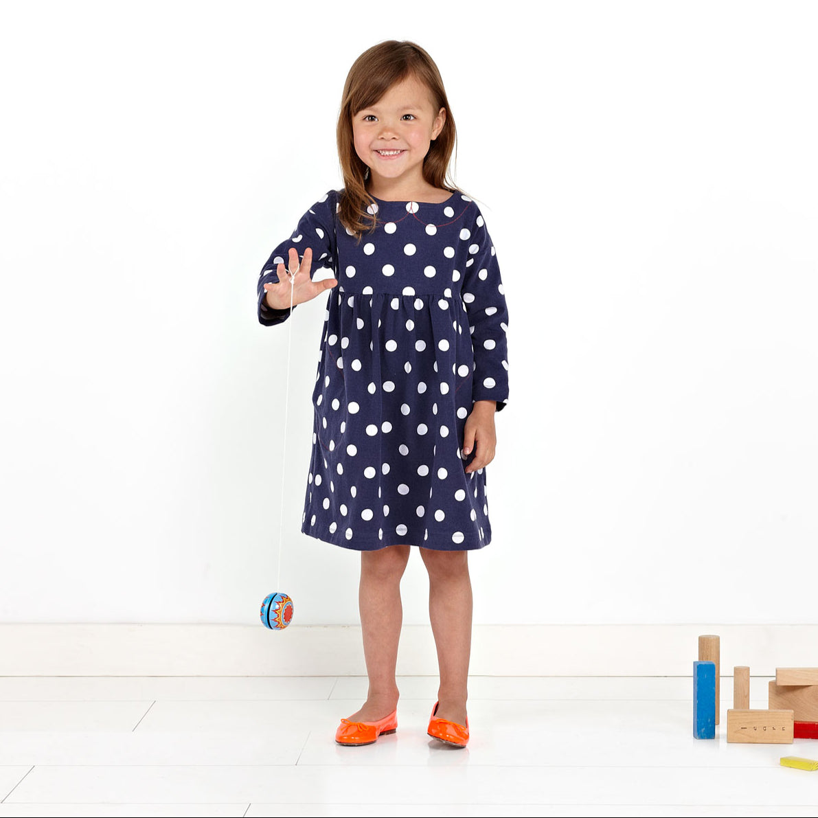 oliver + s-Playtime Dress, Tunic & Leggings Pattern - PDF DOWNLOAD-sewing pattern - kids-gather here online