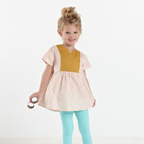 oliver + s-Hide-And-Seek Dress & Tunic Pattern - PDF DOWNLOAD-sewing pattern - kids-gather here online