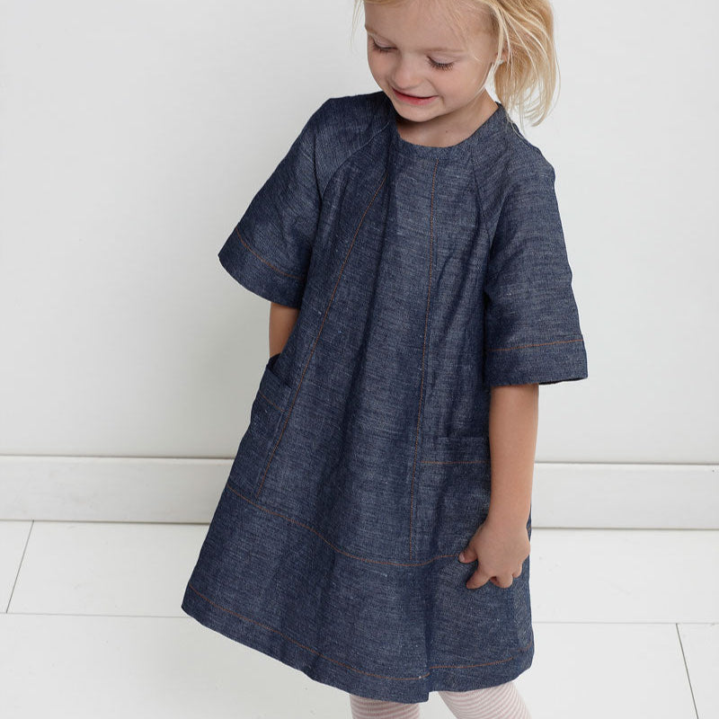 oliver + s-Carousel Dress Pattern - PDF DOWNLOAD-sewing pattern - kids-gather here online