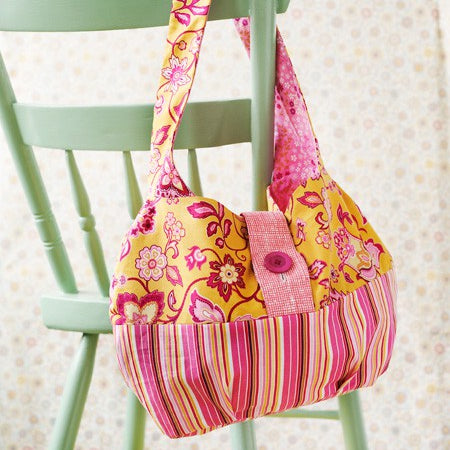 Straight Stitch Society-Split Personality Reversible Bag Pattern - PDF DOWNLOAD-sewing pattern-gather here online