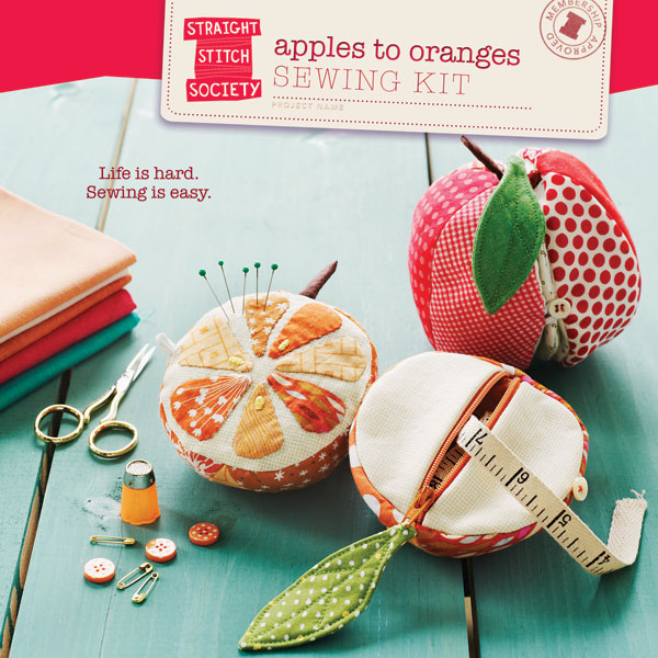 Straight Stitch Society-Apples To Oranges Sewing Kit Pattern - PDF DOWNLOAD-sewing pattern-gather here online