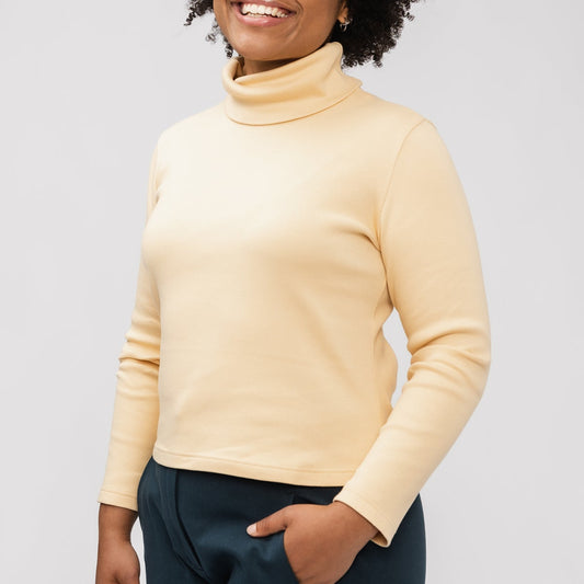 Named Clothing-Paola Turtleneck Tee Pattern - PDF DOWNLOAD-sewing pattern-gather here online