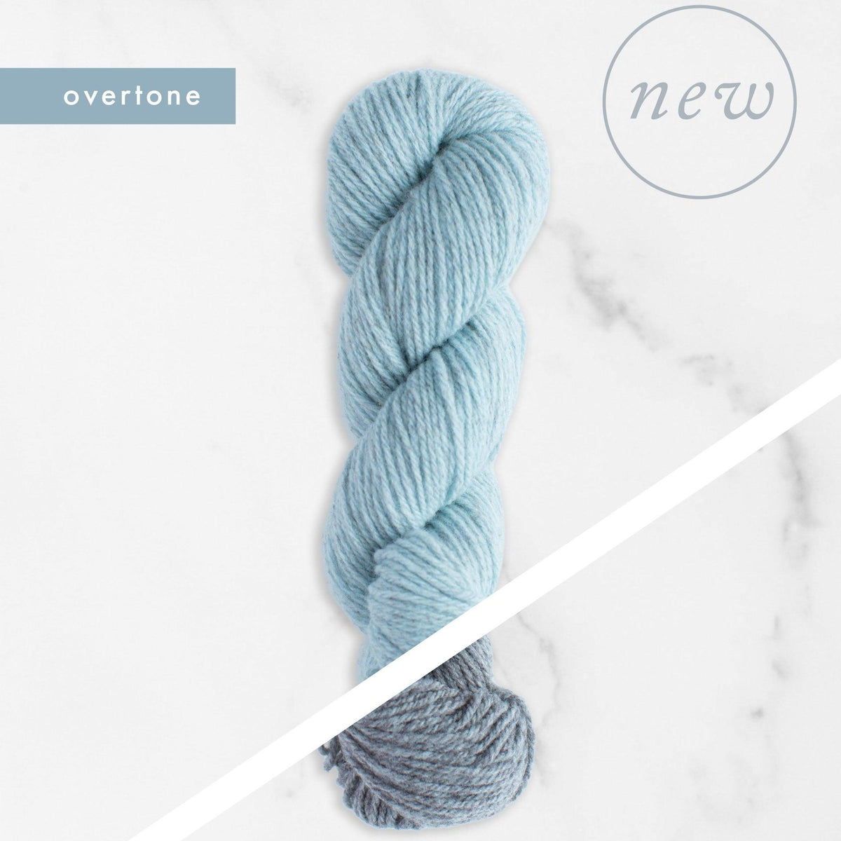 Brooklyn Tweed-Tones-yarn-Icicle - Overtone-gather here online