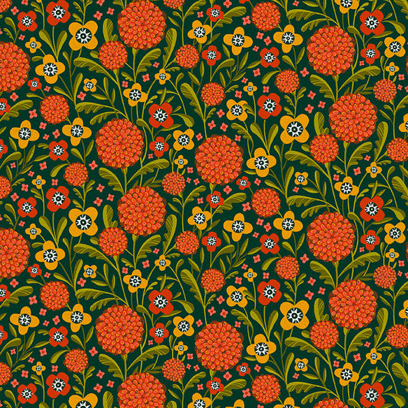 Free Spirit-Marigold Field-fabric-gather here online