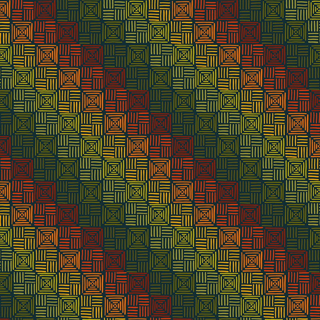 Free Spirit-Sunset Grid-fabric-gather here online