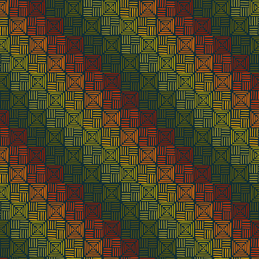 Free Spirit-Sunset Grid-fabric-gather here online