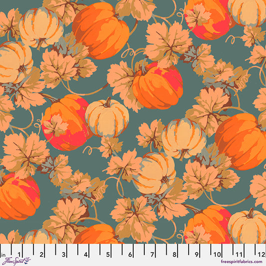 Free Spirit-Pumpkins Gold-fabric-gather here online