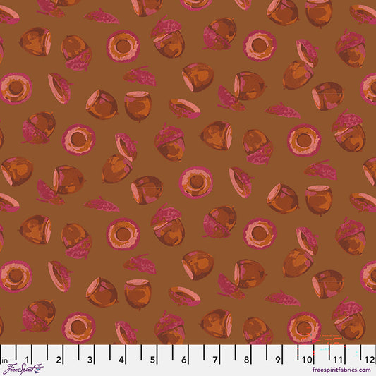 Free Spirit-Acorn Harvest Brown-fabric-gather here online