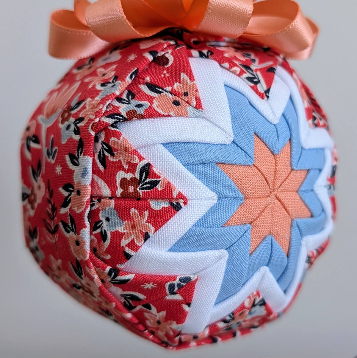 gather here classes-Quilted Fabric Ornament-class-gather here online