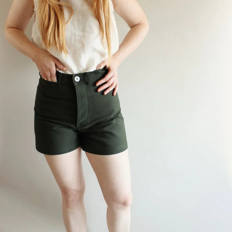 Anna Allen Patterns-Persephone Pants + Shorts Pattern - PDF DOWNLOAD-sewing pattern-gather here online
