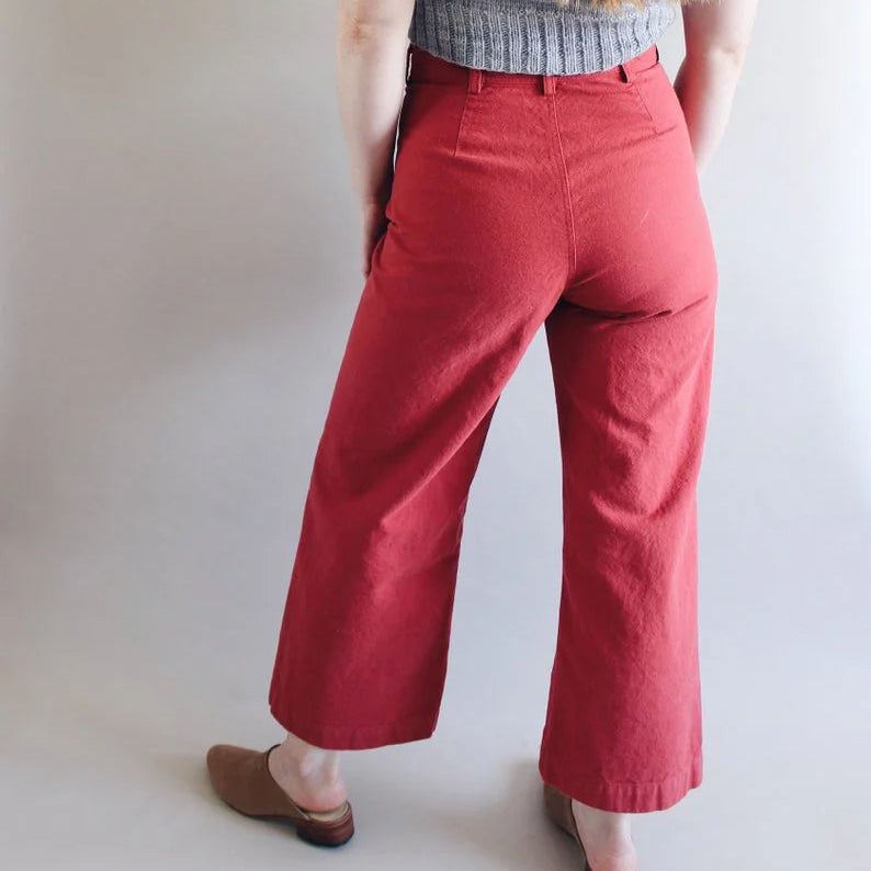 Anna Allen Patterns-Persephone Pants + Shorts Pattern - PDF DOWNLOAD-sewing pattern-gather here online