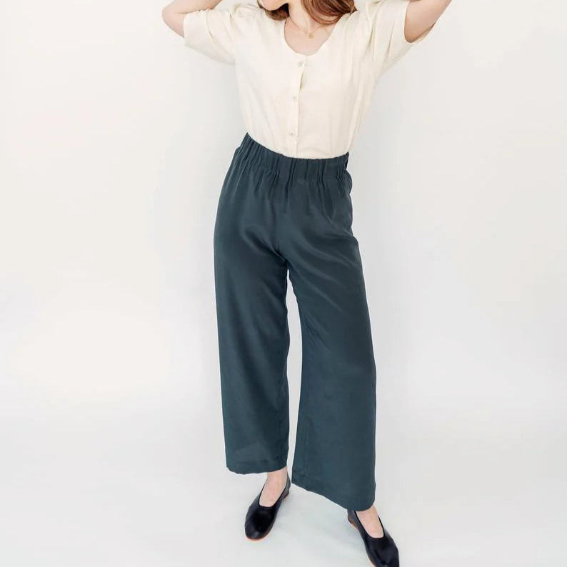 Anna Allen Patterns-Pomona Pants + Shorts Pattern - PDF DOWNLOAD-sewing pattern-gather here online