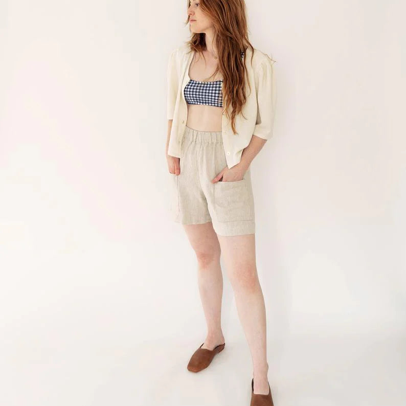 Anna Allen Patterns-Pomona Pants + Shorts Pattern - PDF DOWNLOAD-sewing pattern-gather here online
