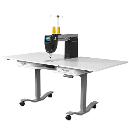 BERNINA-Q16 PLUS-sewing machine-Lift Table by Horn-gather here online
