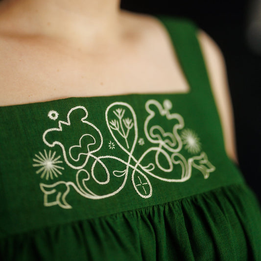 Merchant & Mills-Honey Dress Embroidery Addition - PDF DOWNLOAD-sewing pattern-gather here online