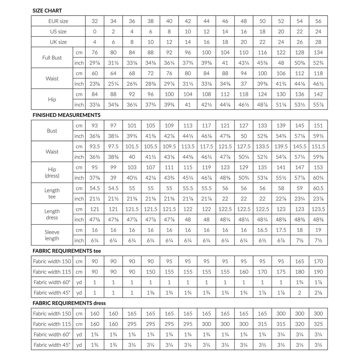 Named Clothing-Rauha Tee & Tee Dress Pattern - PDF DOWNLOAD-sewing pattern-gather here online