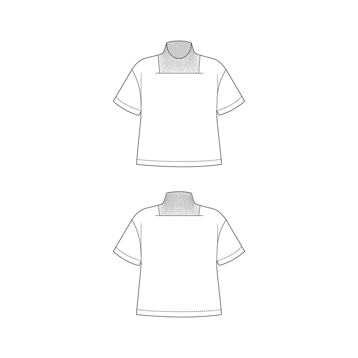 Named Clothing-Rauha Tee & Tee Dress Pattern - PDF DOWNLOAD-sewing pattern-gather here online