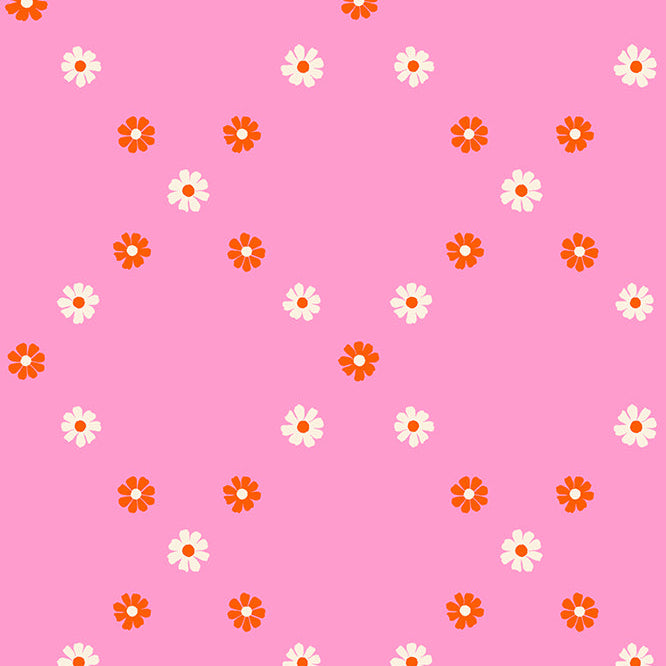 Ruby Star Society-Diamond Flowers Flamingo-fabric-gather here online