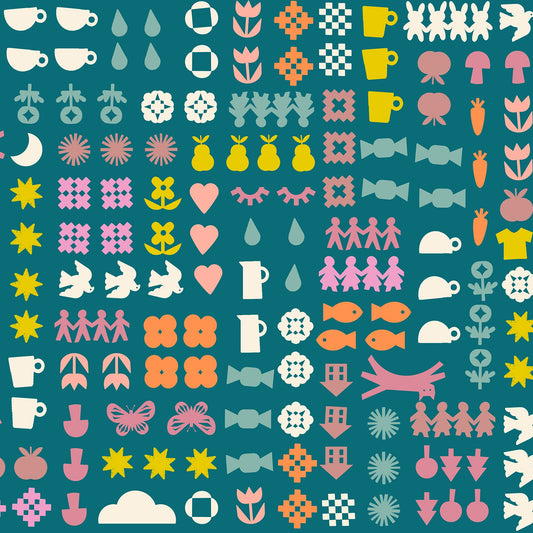 Ruby Star Society-Together Storytime-fabric-gather here online