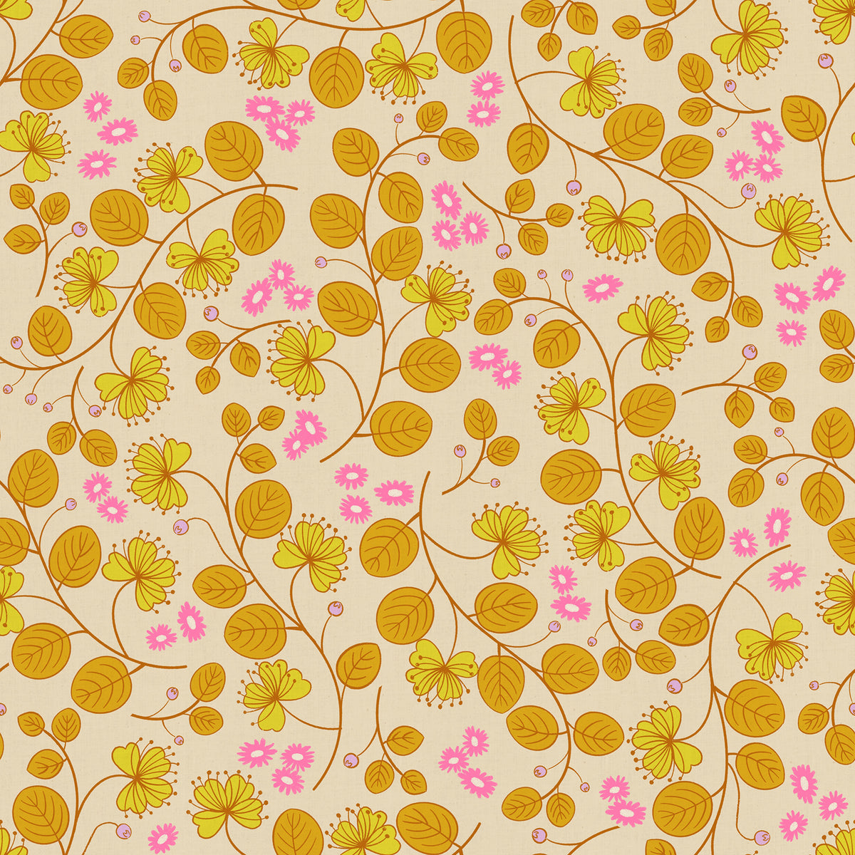 Ruby Star Society-Caper Floral Parchment-fabric-gather here online