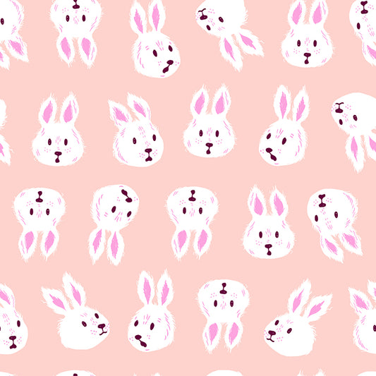 Ruby Star Society-Rushing Rabbit Vintage Pink-fabric-gather here online