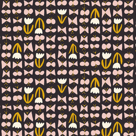 Ruby Star Society-Butterflies Soft Black-fabric-gather here online