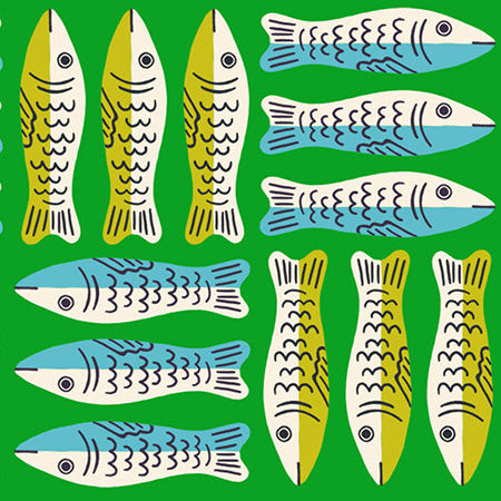 Ruby Star Society-Little Sardines Verdant-fabric-gather here online