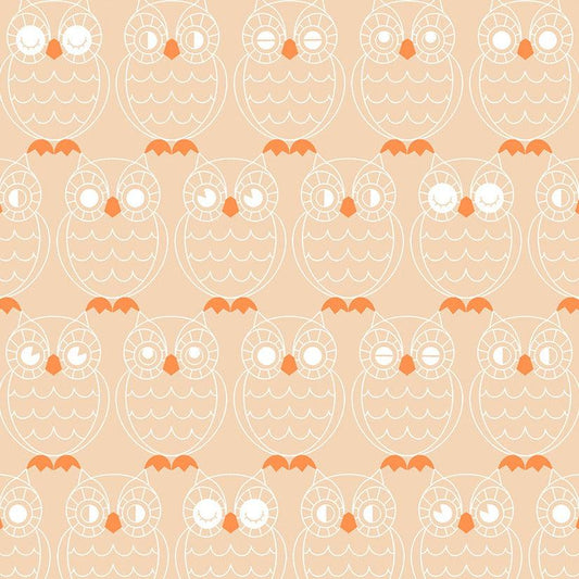Ruby Star Society-Hoos There Creme Brulee-fabric-gather here online