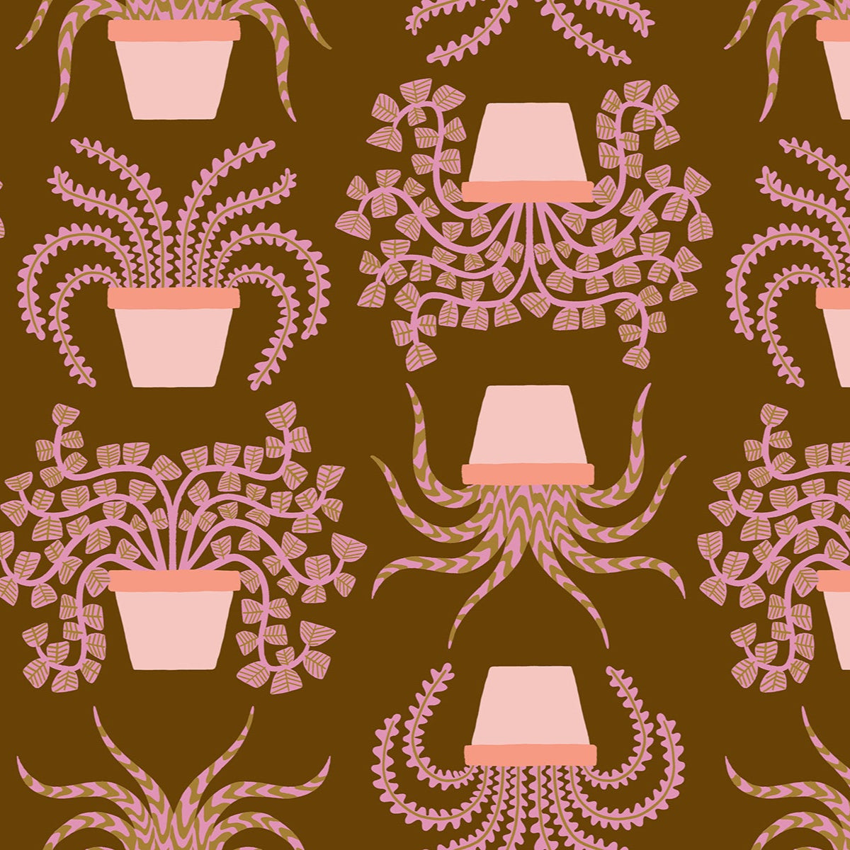Ruby Star Society-Planties Cocoa-fabric-gather here online