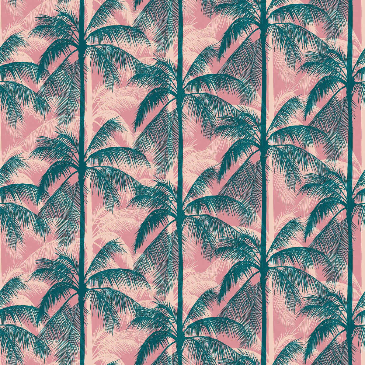 Ruby Star Society-Poolside Palms Plum on Canvas-fabric-gather here online