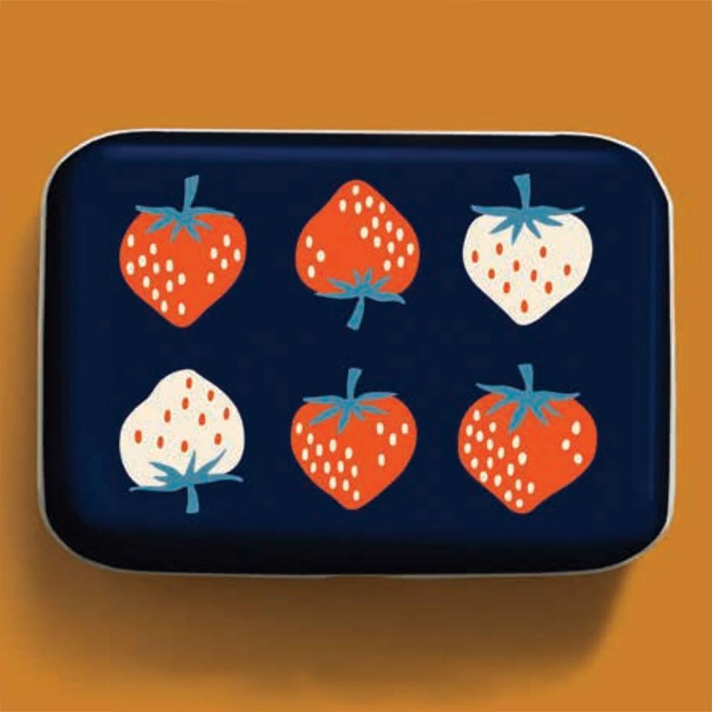 Ruby Star Society-Strawberry Notions Tin-craft organizer-gather here online