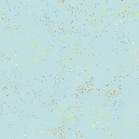Ruby Star Society-REMNANT: Speckled 101M Metallic Polar 30% OFF 1.88 YDS-fabric remnant-gather here online