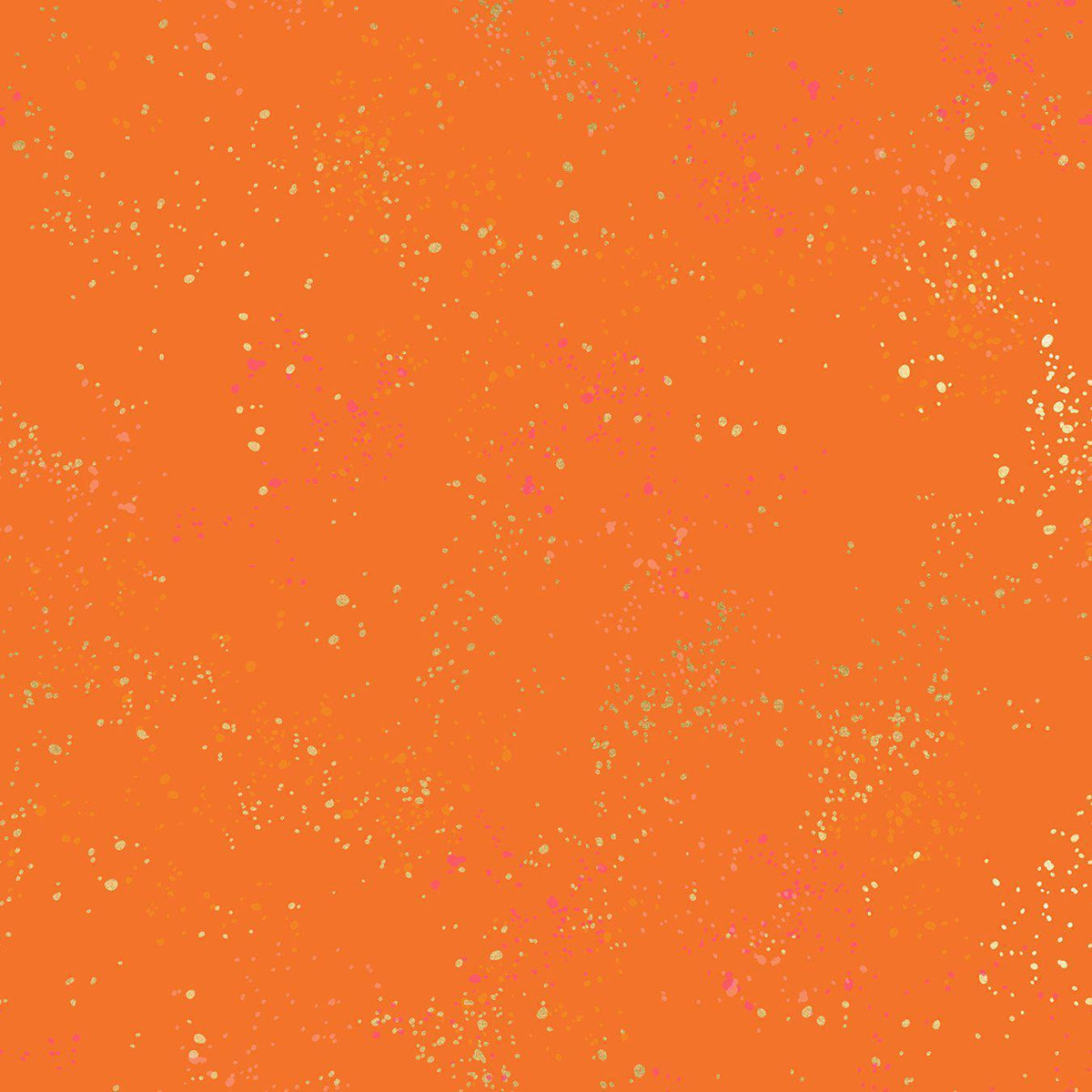 Ruby Star Society-REMNANT: Speckled, 98M Metallic Burnt Orange, 30% OFF 1.83 YDS-fabric remnant-gather here online
