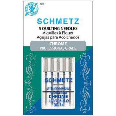 Schmetz-Quilting Needles 90/14 - Chrome Professional Grade-sewing notion-gather here online