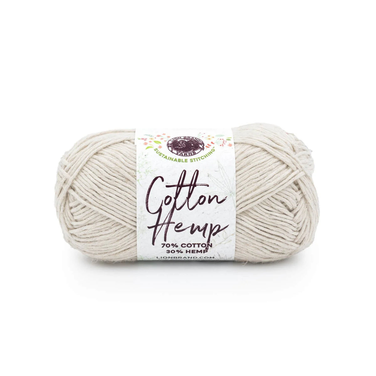 Lion Brand Yarns-Cotton Hemp-yarn-gather here online
