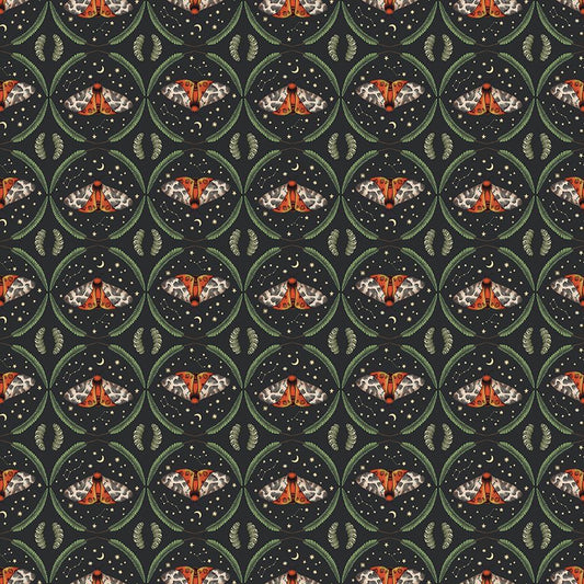Dear Stella-Call to Light Midnight-fabric-gather here online