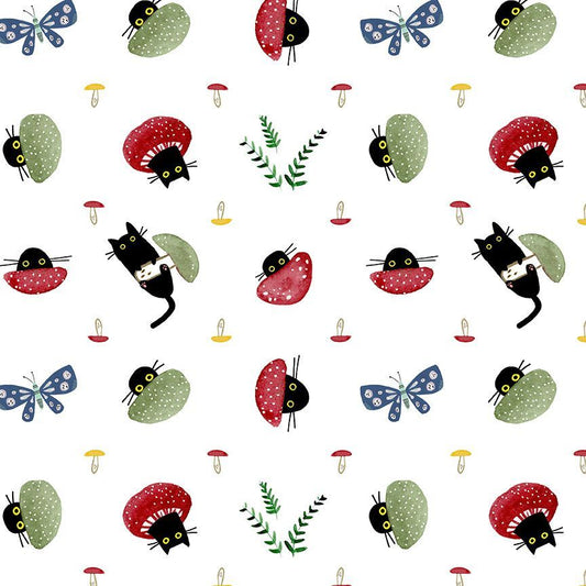 Dear Stella-Feline Funguys-fabric-gather here online