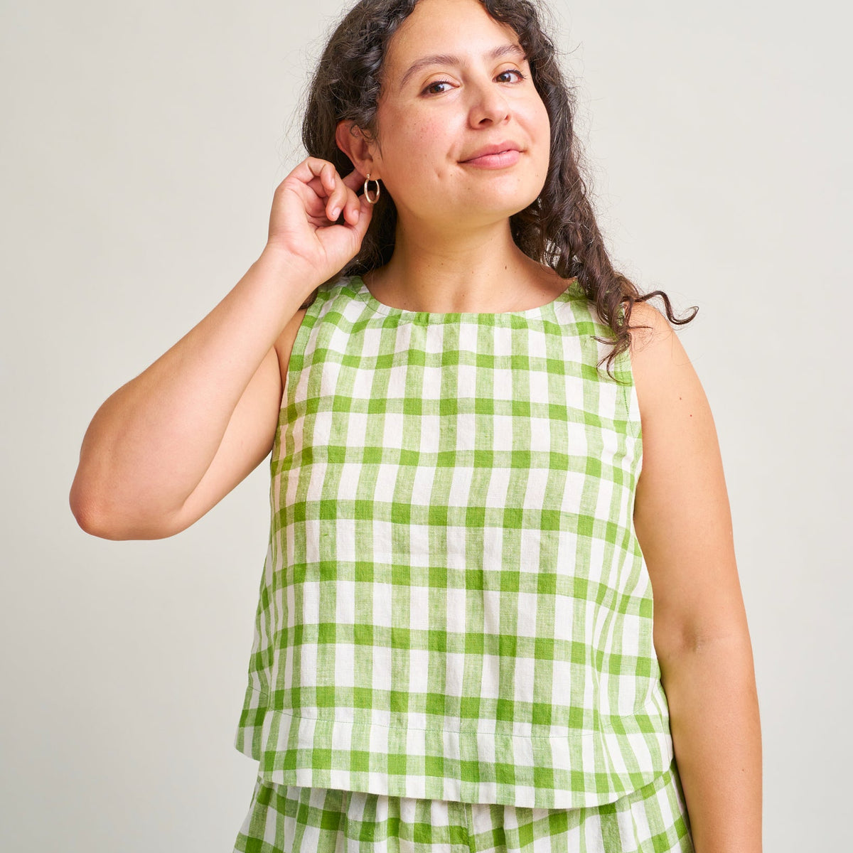 Matchy Matchy Sewing Club-Sunny Side Tank Pattern - PDF DOWNLOAD-sewing pattern-gather here online