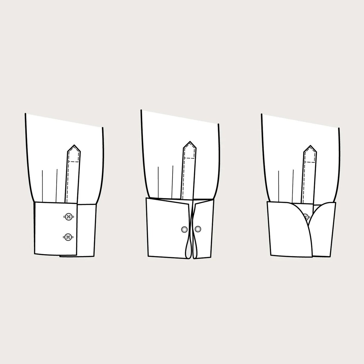 Assembly Line-Classic Shirt Pattern-sewing pattern-gather here online