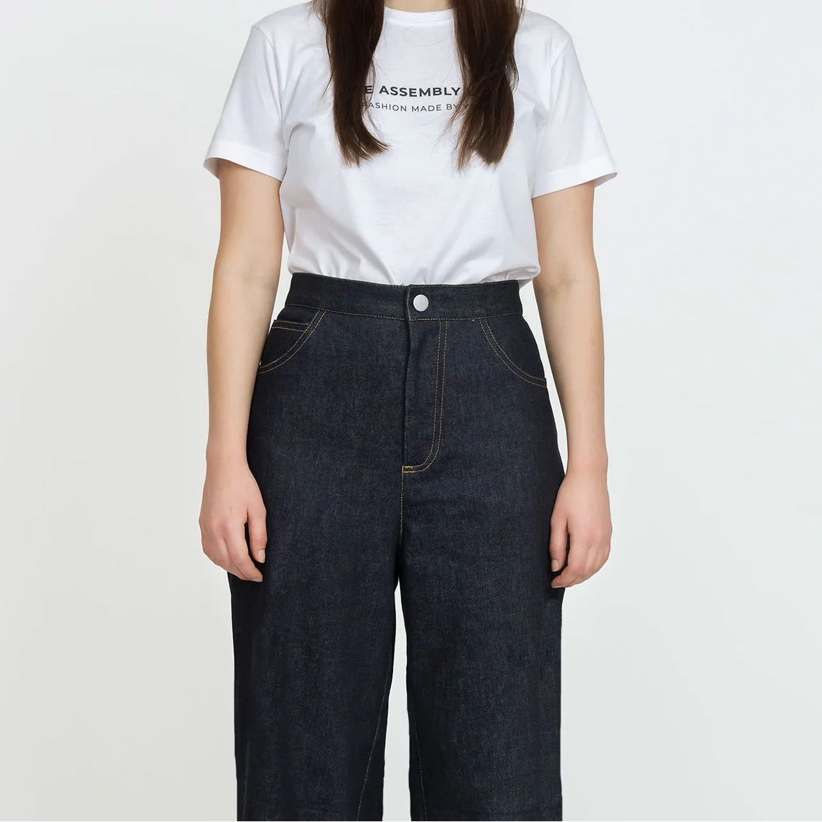 Assembly Line-Wide-Leg Jeans Pattern-sewing pattern-gather here online