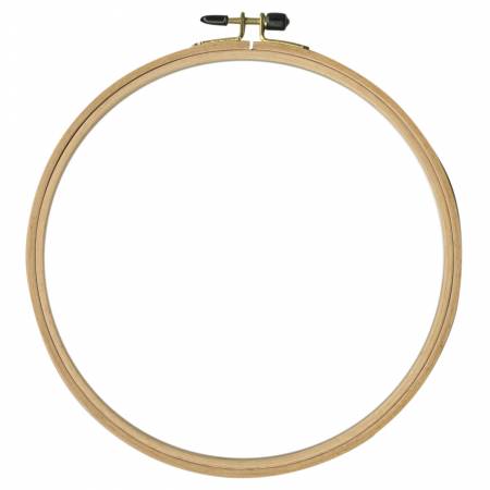 nice wood hoops-Wood Embroidery Hoop 8”-embroidery notion-gather here online