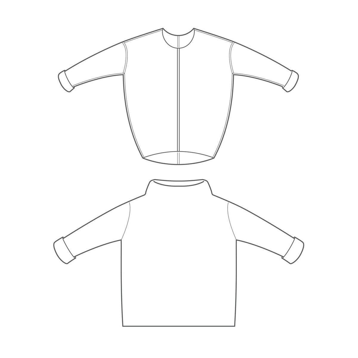The Maker's Atelier-The Big Easy Top Pattern - PDF DOWNLOAD-sewing pattern-gather here online