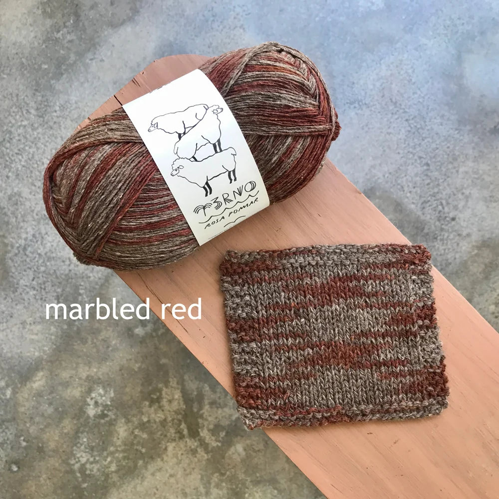 Retrosaria Rosa Pomar-Terno-yarn-Marbled Red-gather here online