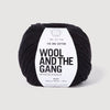 Wool and the Gang-The One Cotton-yarn-Black-gather here online