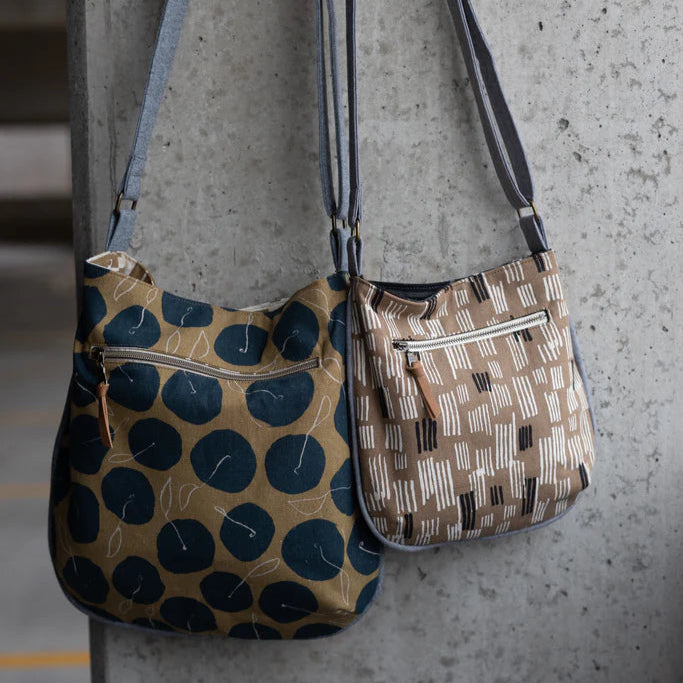 Noodlehead-Trail Tote Pattern-sewing pattern-gather here online