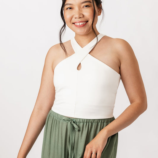 Named Clothing-Ulpu Cross Neck Tank Top Pattern - PDF DOWNLOAD-sewing pattern-gather here online