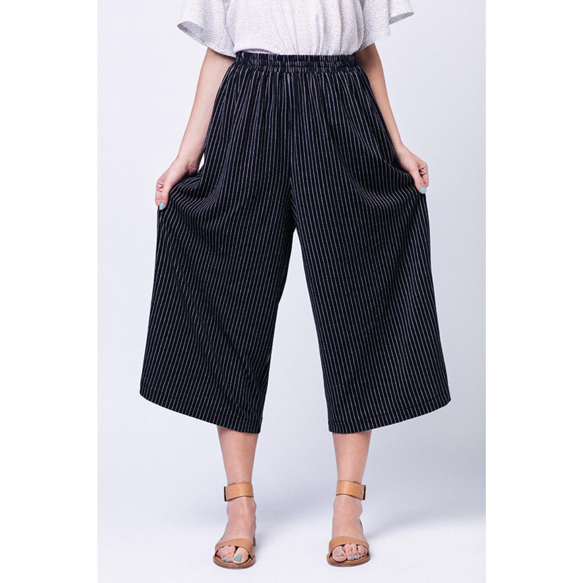 Named Clothing-Ninni Elastic Waist Culottes Pattern - PDF DOWNLOAD-sewing pattern-gather here online