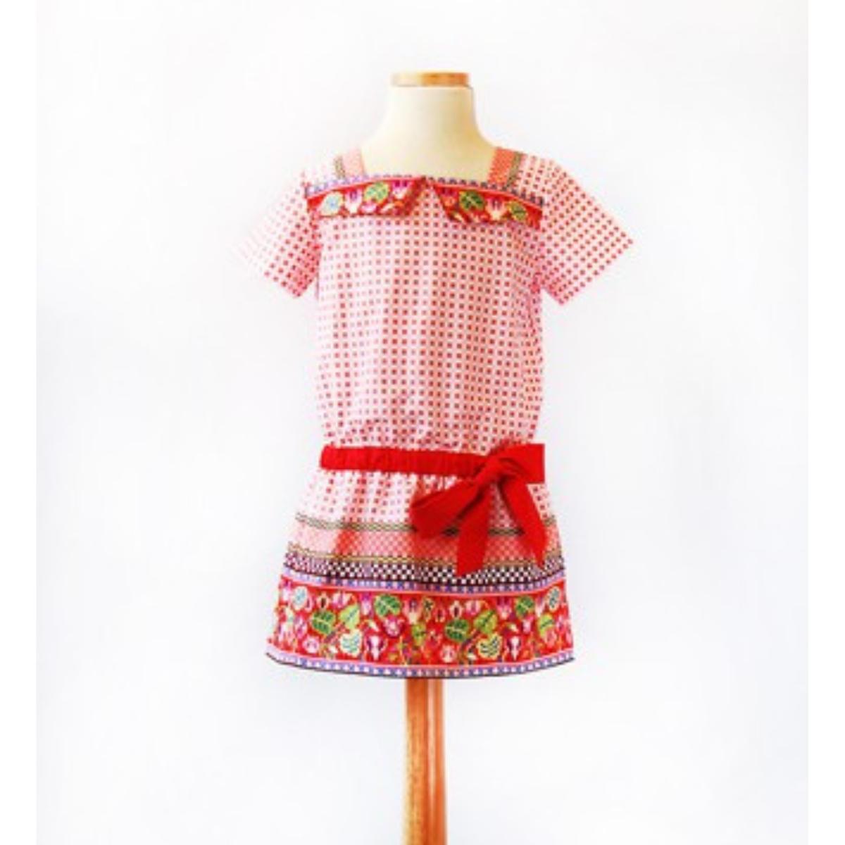 oliver + s-Croquet Dress Pattern - PDF DOWNLOAD-sewing pattern - kids-gather here online
