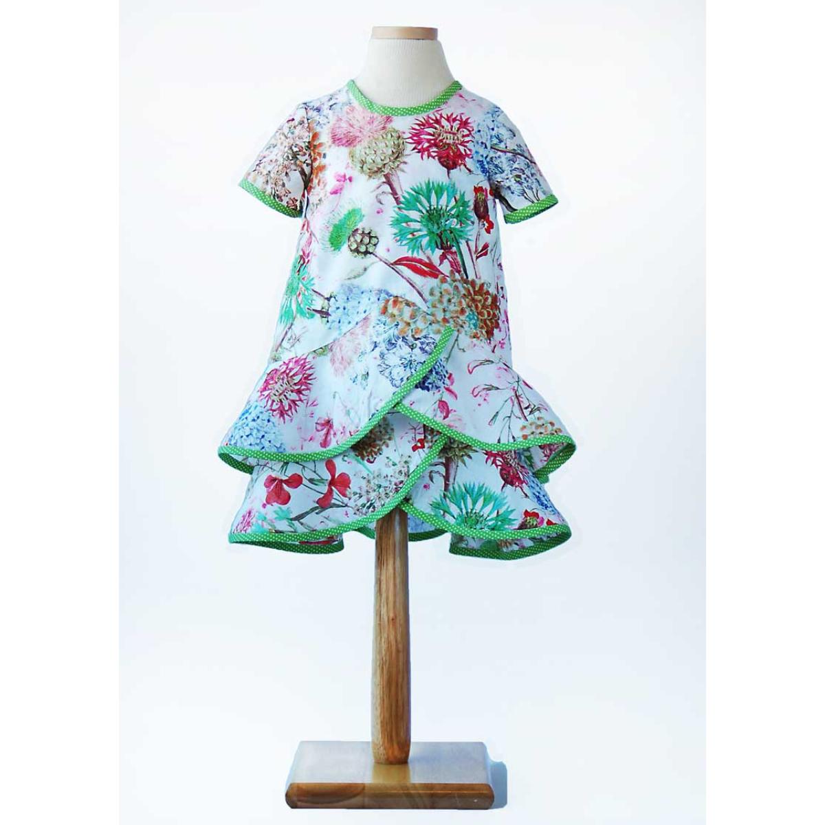oliver + s-Pinwheel Tunic & Slip Dress Pattern - PDF DOWNLOAD-sewing pattern - kids-gather here online