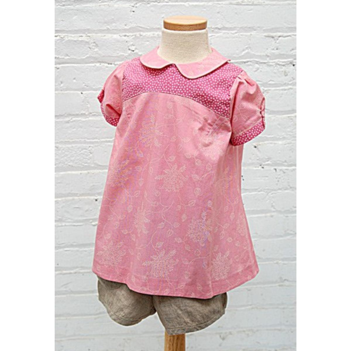 oliver + s-Puppet Show Tunic, Dress & Shorts Pattern - PDF DOWNLOAD-sewing pattern - kids-gather here online
